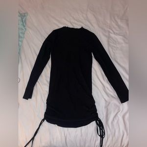 short long sleeve dress